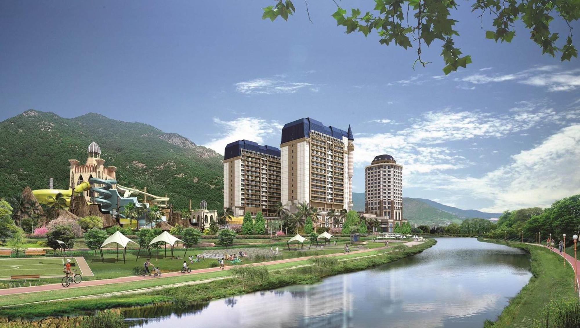 Island Castle Hotel & Waterpark Uijeongbu Exterior foto